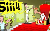 Biếm họa bóng đá: Ronaldo lên ngôi, Irina Shayk tiếc hùi hụi