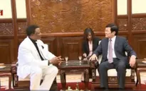 Chủ tịch nước Trương Tấn Sang tiếp Đại sứ Nigeria