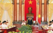 Chủ tịch nước gặp mặt đại diện Hội Thánh Cao Đài