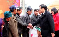 Chủ tịch nước thăm, chúc Tết đồng bào, chiến sỹ tại Lào Cai