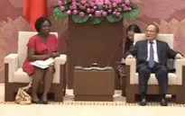 Chủ tịch Quốc hội tiếp Giám đốc Ngân hàng thế giới tại Việt Nam