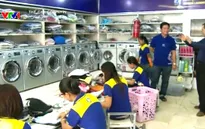 Làm giàu từ việc nhượng quyền cửa hàng giặt là