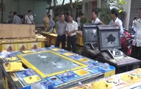 Vũng Tàu: Tiêu hủy 20 máy đánh bạc trá hình
