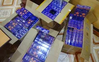 Bắt vụ vận chuyển 10.000 bao thuốc lá lậu