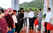 Đồng chí Lê Hồng Anh làm việc tại Hà Giang