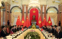 Chủ tịch nước hội đàm với Tổng Bí thư, Chủ tịch Trung Quốc Tập Cận Bình