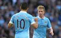 De Bruyne dẫn đầu Top ngôi sao kiến tạo hay nhất năm 2015