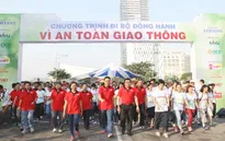 TP.HCM: Khoảng 4.000 người tham gia đi bộ vì an toàn giao thông