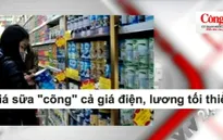 Giá sữa "cõng" cả giá điện, lương tối thiểu?
