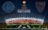 CK Europa League, Sevilla – Dnipro: Thời khắc lịch sử (1h45, 28/5, VTV3/K+1)