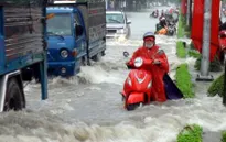 Đồng Nai: Nhiều tuyến đường ngập nặng sau mưa lớn