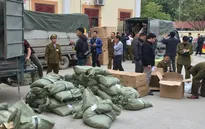 Đột kích hai kho hàng, thu giữ gần 70 tấn hàng nghi nhập lậu