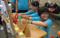 Đại học Quốc gia Hà Nội tưng bừng đón chào tân sinh viên