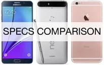 So sánh nhanh Nexus 6P, Note 5 và iPhone 6S Plus
