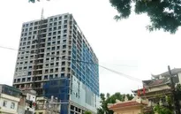 Tòa nhà 8B Lê Trực sai phạm về chiều cao, diện tích xây dựng