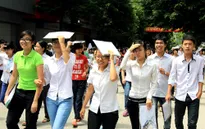 Nắng nóng gay gắt trong suốt đợt thi THPT Quốc gia 2015