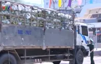 Xuất khẩu hoa quả tại cửa khẩu Tân Thanh vẫn chậm