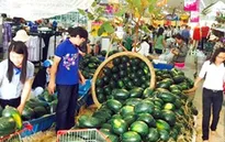 TP.HCM: Dưa hấu tiêu thụ mạnh tại các siêu thị