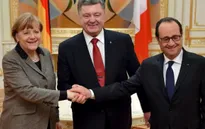 Lãnh đạo Pháp, Đức đến Nga bàn về tình hình Ukraine