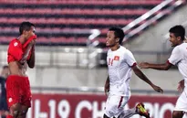 Đả bại U19 Myanmar, U19 Việt Nam hùng dũng vào bán kết U19 Đông Nam Á