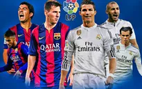 Barcelona mang binh hùng tướng mạnh tới đọ sức với Real Madrid