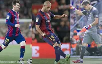 Barcelona đóng góp 3 cái tên trong ĐHTB Copa America 2015