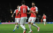Đả bại Everton, Arsenal tạm chiếm ngôi đầu giải Ngoại hạng Anh