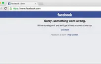Facebook bị sập toàn cầu gần 1 tiếng đồng hồ