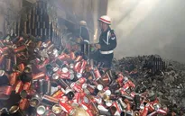 Cháy nhà kho của hãng Coca-Cola tại Myanmar gây thiệt hại lớn