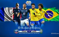 Pháp - Brazil: Định vị sức mạnh (03h00, 27/3)