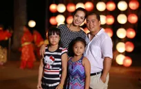 Người mẫu Thúy Hạnh đưa chồng con đến Vua đầu bếp Việt