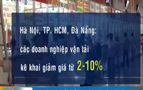 Cước vận tải giảm "nhỏ giọt": Vì sao?