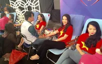 Cán bộ, công nhân viên Đài THVN tham gia hiến máu nhân đạo