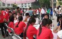 Nam Định: Hơn 1.700 người tham gia "Ngày hội những giọt máu hồng hè 2015"