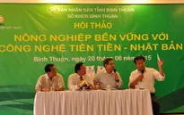 Phát triển nông nghiệp bền vững theo công nghệ tiên tiến Nhật Bản