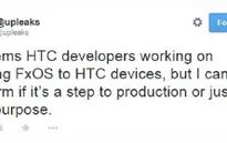 HTC đang thử nghiệm điện thoại chạy Firefox OS