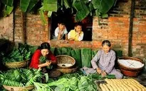 Bánh tét cầu kỳ mà khác lạ ở Trà Vinh