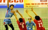 Kết thúc vòng 1 giải bóng chuyền VĐQG 2015: XSKT Vĩnh Long đứng đầu bảng B