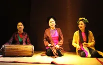 Đêm chèo cổ và triển lãm tranh giấy dó tại Hà Nội
