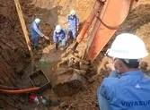 Bắt 2 bị can liên quan đến vụ vỡ đường ống nước sông Đà