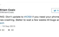 Nhiều iPhone và iPad bị lỗi khi cập nhật lên iOS 9