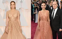 Jennifer Lopez bị “đụng hàng” tại Oscar 2015
