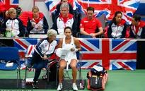 ĐT quần vợt nữ Anh quốc thẫn thờ sau thất bại ở Fed Cup
