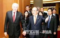 Chủ tịch nước Trương Tấn Sang tiếp Chủ tịch Hạ viện Kazakhstan