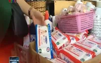 Ma trận khăn giấy ướt giá rẻ nhập nhằng xuất xứ