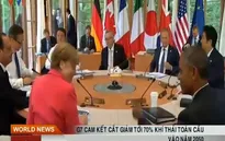 G7 cắt giảm tới 70% khí thải toàn cầu