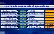 V.League 2015: Lịch thi đấu và tường thuật trực tiếp vòng 16