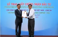 Trao giấy phép đầu tư Khu Công nghệ Môi trường Xanh