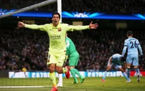 Man City 1-2 Barcelona: Lionel Messi lu mờ trước Luis Suarez