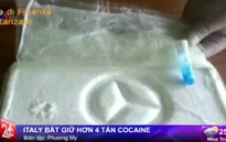 Italy bắt giữ hơn 4 tấn cocaine